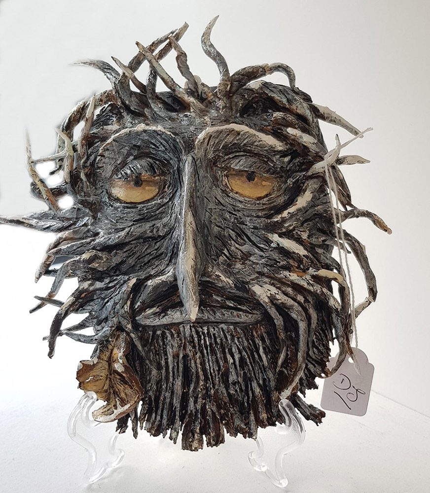 Di Joyner 2 Clay sculptured artwork by Di Joyner