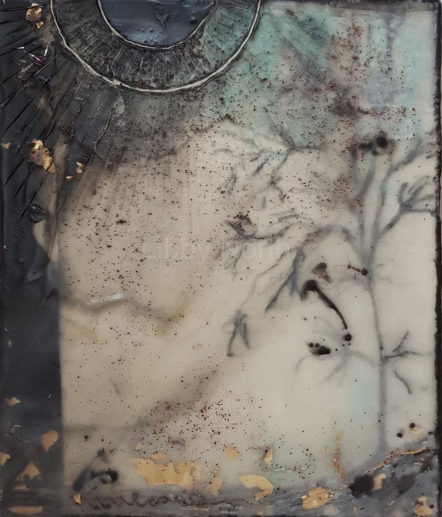 WinterFell1050LN Winter Fell artwork by Libby North