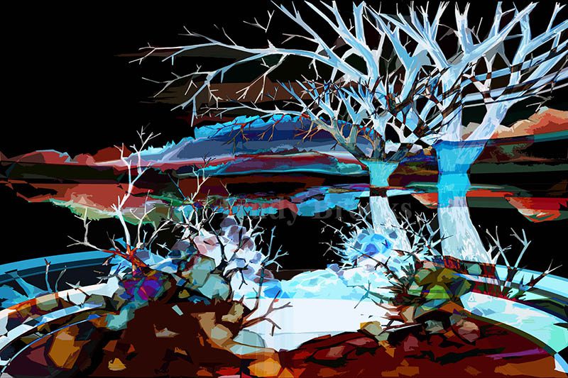 Trudy Brooks 3 Mystical Landscape 2 by Trudy Brooks